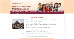 Desktop Screenshot of hockleyhawkwellmethodist.org.uk